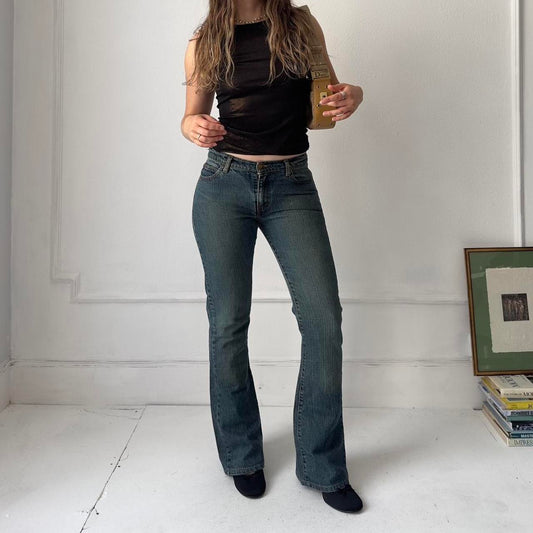 Y2k Miss Sixty low-rise flared jeans