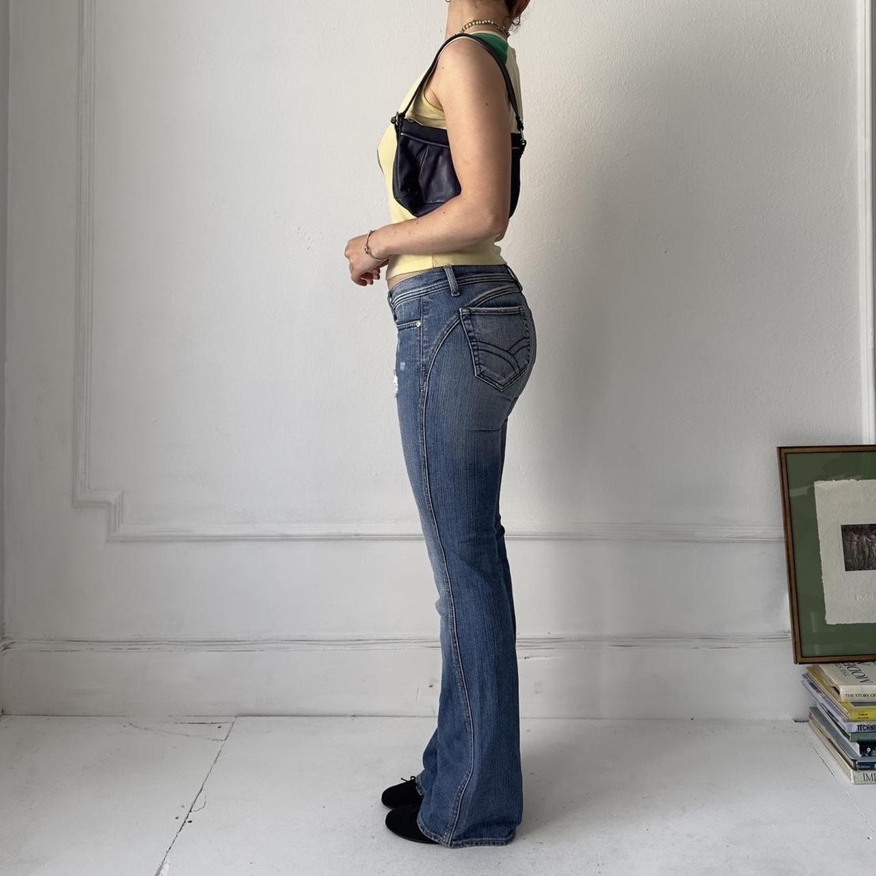 Y2K Low-waisted flared jeans